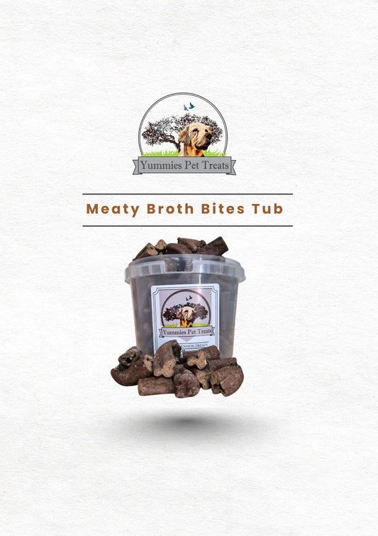 Meaty Broth Bites - Tub 450g