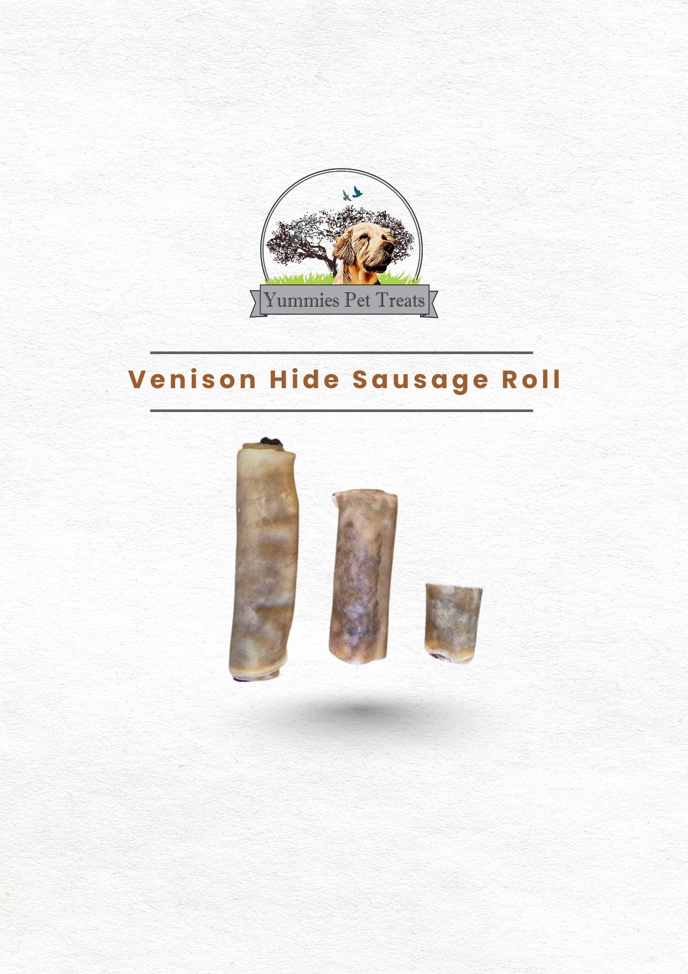 Venison Hide Sausage Rolls
